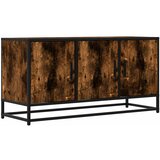 Maison Chic TV omarica - TV stojalo - Televizijska omarica dimljeni hrast 100x35x50 cm inženirski les, (21699419) Cene