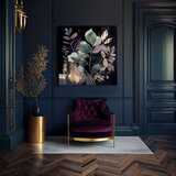  Moderne slike na platnu - jungle's emerald symphony 80x80 cm | shoptok.hr