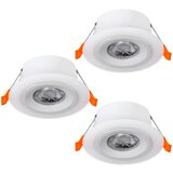 Eglo LED ugradbena svjetiljka (Topla bijela, Promjer: 10 cm, 3 Kom.) Cijene