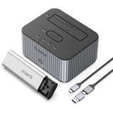 IT28E-C PRIKLJUČILNA POSTAJA ZA M.2 NVME 2.5 SSD HDD 3.5 KLONIRANJE, (5000285714)
