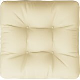  Jastuk za palete krem 50 x 50 x 12 cm od tkanine | shoptok.hr