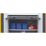  Rešetkasta vstavna polica za omaro za sode, ŠxG 1550 x 1430 mm, nosilnost 75 kg | Shoptok.si