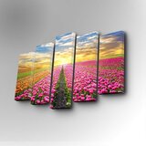 Wallity 5PUC-033 multicolor decorative canvas painting (5 pieces) | ePonuda.com