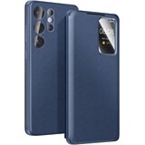 AVIZAR Ovitek za Galaxy S26 Ultra z oknom Smart View in držalom za kartice, Modra noč, (5000190186) | Shoptok.si