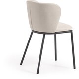 Kave Home Bež oblazinjeni jedilni stoli v kompletu 2 ks Ciselia – | Shoptok.si