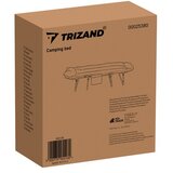Trizand sklopivi kamp krevet s madracem i podesivim naslonom 200x65 cm | Shoptok.si