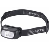 Extol LED punjiva čelovka LED/5W/1000 mAh/3,7V IPX5 crna Cene