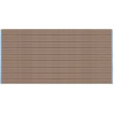 noo.ma Rjava/kremno bela frotirna bombažna brisača 70x140 cm Gobo – | Shoptok.si