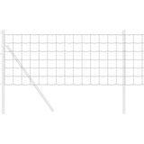 vidaXL Evropska ograja Siva 0.6x25 m Jeklo | Shoptok.si