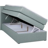 MID.YOU BOXSPRING POSTELJA 90 cm x 200 cm , tekstil, leseni material metino zelena | Shoptok.si