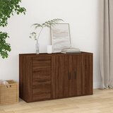 vidaXL Komoda boja Smeđi hrasta 100x33x59,5 cm od konstruiranog drva Cijene