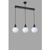 Opviq afra 3 Lü Sıralı siyah beyaz Camlı Sarkıt blackwhite chandelier | ePonuda.com