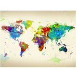  Tapeta - Paint splashes map of the World 250x193 | shoptok.hr