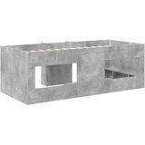 Kreveta za visoko spavanje djece 2 pcs Betonska siva | Shoptok.si