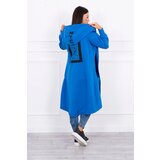 Kesi Oversize cape with hood purple-blue | shoptok.hr