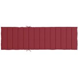  Jastuk za ležaljku boja vina 200 x 60 x 3 cm od tkanine Oxford | Eponuda.com
