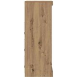  LED komoda S LED lampica Umjetnički hrast 60,5 x 37 x 100 cm | Eponuda.com