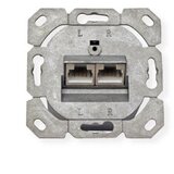 Secomp Value Cat6A/Cl.EA Flush WallMount Jack STP horizontalni beli ( 6186 ) | Eponuda.com