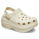 Crocs Natikači Classic Mega Crush Clog ženski, bež barva, 207988 | Shoptok.si