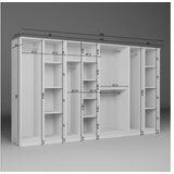 Hanah home Ormar Kardelen 1600-108, 300x180x51.8 cm, Bijela | Eponuda.ba