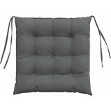  Jastučići za sjedenje 4 pcs Tamno siva 40 x 40 x 6 cm tkanina | Eponuda.com