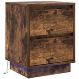  Noćni ormar s ladicama 2 pcs Dimljeni hrast 39 x 34,5 x 50 cm | Eponuda.com