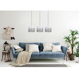  Luster na sajli CORAL 3xE27/60W/230V bela/siva | Eponuda.com