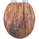 Wenko WC daska s automatskim zatvaranjem 37 x 43 cm Rustic – Cijene
