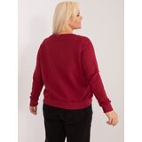 BASIC Feel Good Sweatshirt-RV-BL-6326.02X-burgundy | Shoptok.si