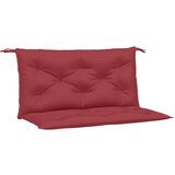 vidaXL Blazina za vrtno klop 2 kosa vinsko rdeča oxford tkanina | Shoptok.si