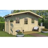 Male kuće Drvena kuća Piha-Aitta 12 380 × 234 cm sa šindrom | shoptok.hr