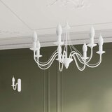  Sollux SL.0216 - Zidno svetlo MINERWA 1xE14/40W/230V belo | Eponuda.com