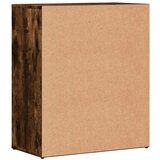 vidaXL Komoda 2 kosa dimljeni hrast 60x31x70 cm inženirski les | Shoptok.si