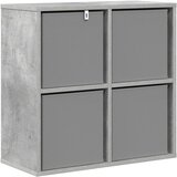  Kreveta s ladicama Betonski sivi 59,5 x 27 x 57 cm | shoptok.hr