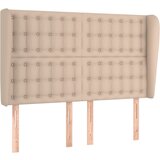  Uzglavlje s ušima boja cappuccina 147x23x118/128cm umjetna koža | Eponuda.ba
