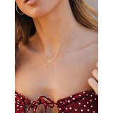 Generic Stara angleška ogrlica z angeli in številkami, ženski numerološki nakit, 18K pozlačeno nerjaveče jeklo, (21075493) | Shoptok.si