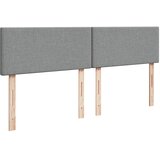  Krevet s oprugama i madracem svjetlosivi 200 x 200cm od tkanine | shoptok.hr
