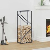  Stalak za drva antracit 40x25x100 cm hladno valjani čelik | shoptok.hr