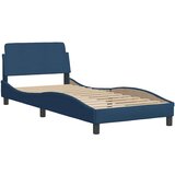  Okvir za krevet bez madraca plava 90x190cm od tkanine | shoptok.hr