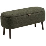 House Nordic Zelena klop iz tkanine bouclé Harlow – | Shoptok.si