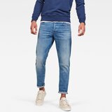 G-star jeans - 3301 straight tapered blue-grey Cene