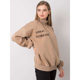 ex moda Sweatshirt-EM-BL-649.23X-dark beige | Shoptok.si