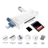  Čitač kartica USB JWD 6u1 OTG beli | ePonuda.com
