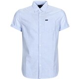 Superdry Srajce s kratkimi rokavi VINTAGE OXFORD S/S SHIRT Modra Cene