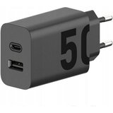 Motorola originalni punjač type c + usb a 50W MC502/509 crni | ePonuda.com
