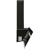  Kuhinjska napa 90 cm jeklo in kaljeno steklo črna, (20746354) | Shoptok.si
