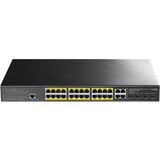 Cudy GS2028PS4 24-Port gigabit poe+ switch with 2 gigabit sfp ports | ePonuda.com