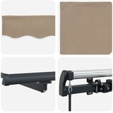 Tenda Bež 400 x 200 cm tkanina | shoptok.hr