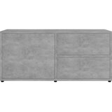 TV ormarić siva boja betona 80 x 34 x 36 cm konstruirano drvo | shoptok.hr