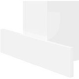  Stranska miza Bela 44,5 x 45 x 55 cm Konstruiran les, (5000201961) | Shoptok.si